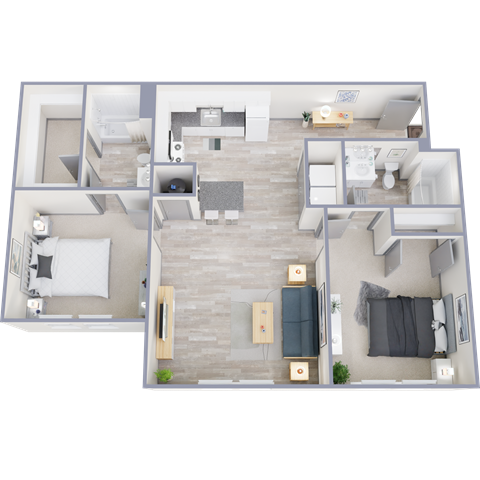 3415 Blake Rd Studio-2 Beds Apartment for Rent - Photo Gallery 21